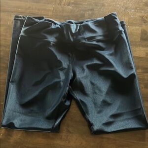 ZYIA Black High-Waist Bike Shorts